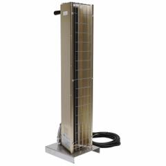 Portable Infrared Heater,240V AC (MPN H31-FSP-1). Key specifications — NEMA Plug Configuration: Hardwired; Heater Mounting Position: Vertical Burn; Includes: Electrical Enclosure; Phase: 1; Wattage Output: 3150 W; Voltage: 240V AC; Brand: FOSTORIA; Element Type: Flat Panel Emitter.