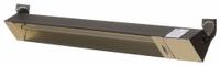 FOSTORIA Outdoor/Indoor Quartz Infrared Heater, Brown, 1500W 120V: 1500W Watt Output, 120V AC (MPN OCH46-120VE). Key specifications — Wattage Output: 1500W; Voltage: 120V AC; Brand: FOSTORIA; Electrical Connection: Hardwired; Element Type: Quartz Tube; Housing Color: Bronze; Housing Material: Galvanized Steel; Overall Dimensions - L x W x D: 47 in x 5-3/8 in x 6-1/2 in.