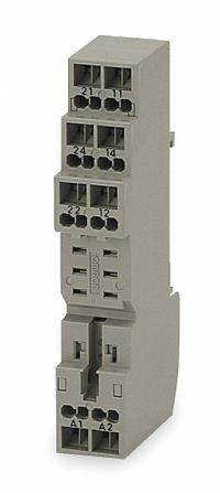 OMRON Relay Socket: 10 A Rating, DIN-Rail & Surface Socket Mounting, 8 Pins, J Socket (MPN P2RF-08-S). Key specifications — Brand: OMRON.