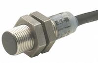 EATON Inductive Cylindrical Proximity Sensor: Built-in Connector, Unshielded, 2 Wires, 3 - Pin Micro (MPN E57SAL12A4EA). Key specifications — Brand: EATON; AC Supply Voltage Rating: 20-250V AC; DC Supply Voltage Rating: Not Rated.