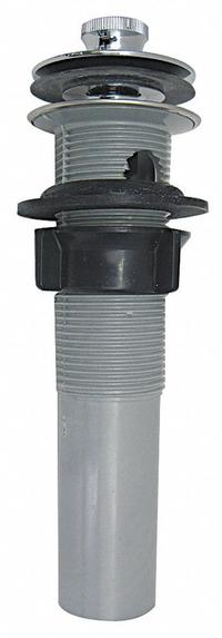 WATCO Sink Drain: Plastic, Chrome, 1 1/4 in Overall Dia, Slip, 1 1/4 in Pipe Dia, Includes Overflow (MPN 700-PP-ABS-CP). Key specifications — Product Type: Sink Drain; Brand: WATCO; Finish: Chrome; Material: Plastic; Includes Overflow: Yes; Includes: Closure.