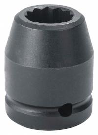 PROTO Impact Socket: 3/4 in Drive Size, Metric, 17 mm Socket Size, 12-Point, Std, 2 in Overall Lg (MPN J07517MT). Key specifications — attr1215501: PROTO; attr1215515: Black Oxide; attr1215518: 17 mm.