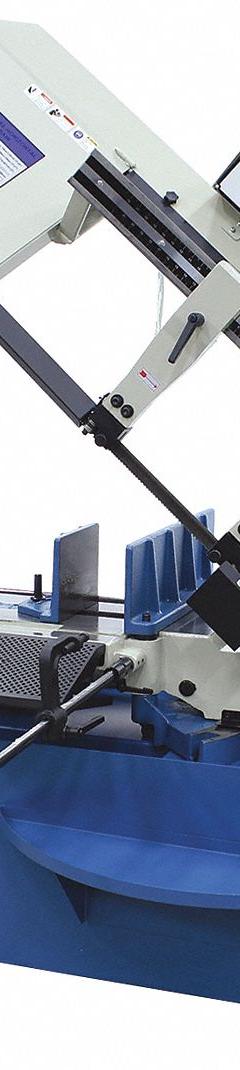 BAILEIGH INDUSTRIAL Band Saw: 13 in x 18 7/8 in, 82 to 270 SFPM, 0° to 45°, 3 Phase, 220V AC (MPN BS-330M). Key specifications — attr313020: 3; attr313018: 0° to 45°; attr313016: 13 in x 18-7/8 in; attr313017: 82 to 270 SFPM; attr325084: BAILEIGH INDUSTRIAL.