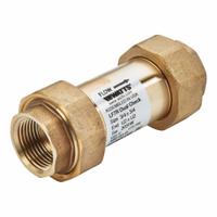 WATTS Backflow Preventer: LF7R, 3/4 in Pipe Size, True Union FNPT, 15.5 gpm Flow Rate, Brass, EPDM (MPN 3/4X3/4 LF7RU2-U2). Key specifications — Brand: WATTS; Connection Type: True Union FNPT.