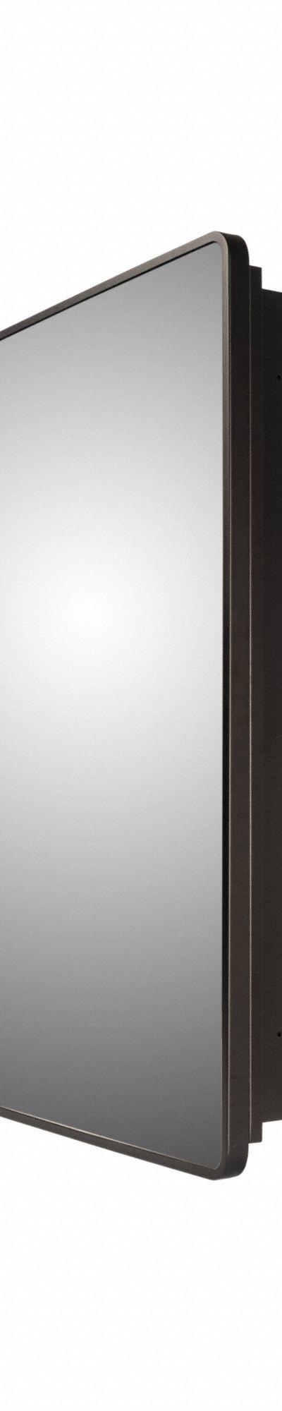 KETCHAM Mirrored Medicine Cabinet: Rectangular - Mirrored Medicine Cabinets