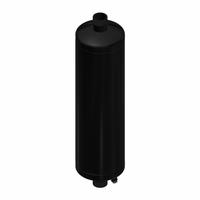 SOLBERG Discharge Silencer: Straight Through, 2 in NPT Inlet, 2 in NPI Outlet, 175 scfm Max Air Flow (MPN RQS-200). Key specifications — attr1241837: SOLBERG.