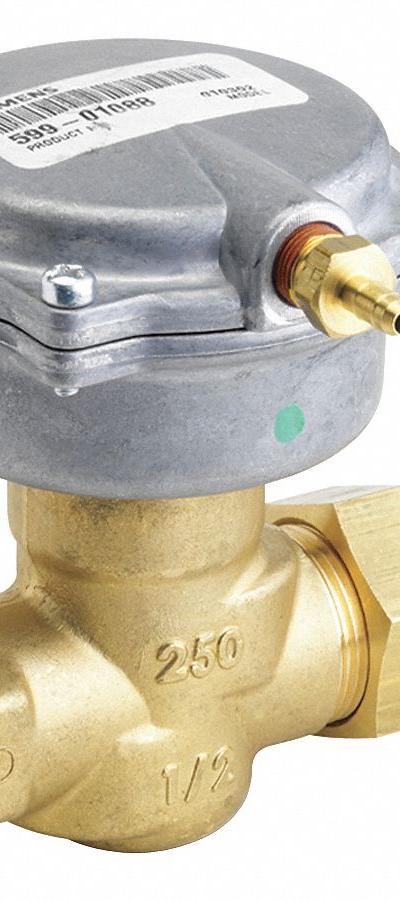 SIEMENS Zone Valve: 4 Cv Flow Rate - 2-Way NPT Connection Zone Valves