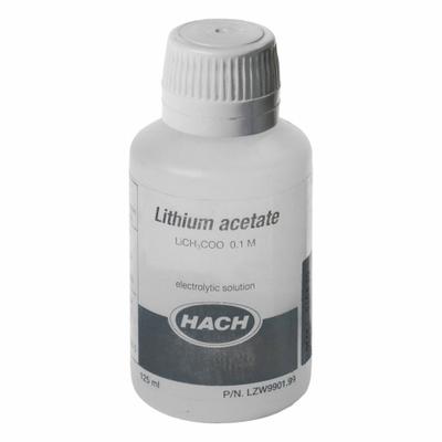 HACH Electrolyte Solution: 125 mL Volume, Liquid, Bottle, 6108-17-4, Solution - Additional Calibration Solutions & Standards