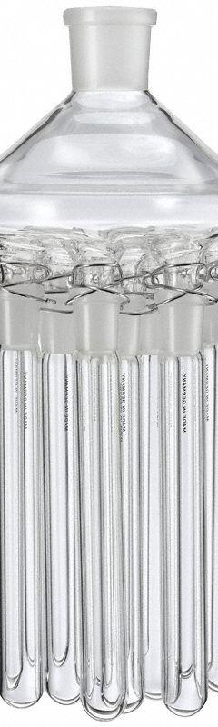 HEIDOLPH Rotary Evaporator Glassware: 20 mL, Colorless, Round, 24/40 Compatible with Stopper Size (MPN 036302610). Key specifications — Shape: Round; Body Color: Colorless; Brand: HEIDOLPH; Compatible with Stopper Size: 24/40.