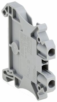 SCHNEIDER Terminal Block: DIN Rail Mounting Type, Screw Clamp Wire Termination, 2 Wire Terminals (MPN NSYTRV22). Key specifications — Brand: SCHNEIDER; For Minimum Wire Size: 26 AWG.
