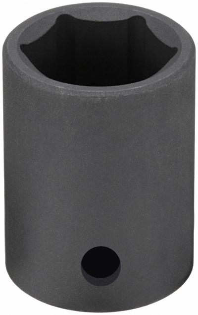 WESTWARD Impact Socket: 1/2 in Drive Size, Metric, 33 mm Socket Size, 6-Point, Std - 1/2" Drive Impact Sockets