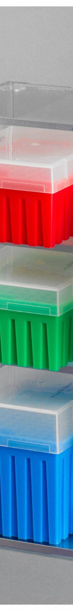 Lab Bench Vertical Organizer: 6 3/4 in Overall Wd, 12 1/4 in Overall Ht, PETG, Clear, 3 Compartments (MPN 3VTORG-BRK). Key specifications — Material: PETG; Mounting Location: Benchtop; Color: Clear; Product Type: Lab Organizer; Total Holding Capacity: Pipette Tips; Brand: POLTEX.