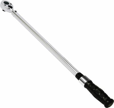 CDI Micrometer Torque Wrench: Foot-Pound/Newton-Meter, 3/4 in Drive Size - Ratcheting Micrometer Torque Wrenches