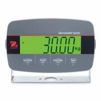 OHAUS Scale Indicator: B1, 7 in Overall Ht, 9 7/8 in Overall Lg, 3 3/16 in Overall Wd (MPN DT33P). Key specifications — attr1360126: OHAUS; attr1360104: Ton; attr1360123: Yes; attr1360124: Battery/Electric; attr1360105: EC Type Approvable; attr1360119: B1.