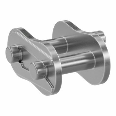 TSUBAKI Attachment Link: For Stainless Steel Roller Chains, D-1, 50, Single Strand - Attachment Links for ANSI Standard Chains