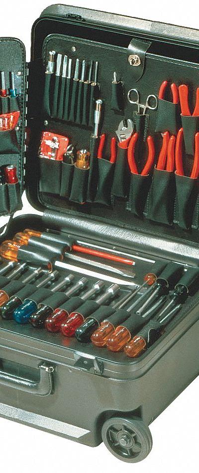 XCELITE Electronics Tool Kit: 86 Total Pcs - Electronics Tool Sets