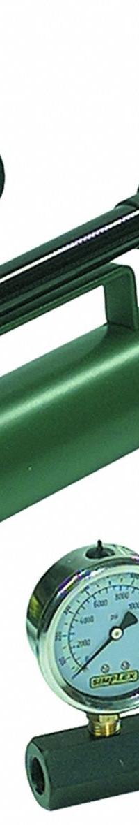 SIMPLEX Ram and Pump Set: 25 ton Cylinder Nominal Capacity, 4 in Cylinder Stroke, Mfr. No. R254, P42 (MPN ST254A). Key specifications — attr96781: HCA6; attr96779: Mfr. No. R254; attr96780: P42; attr98877: SIMPLEX.