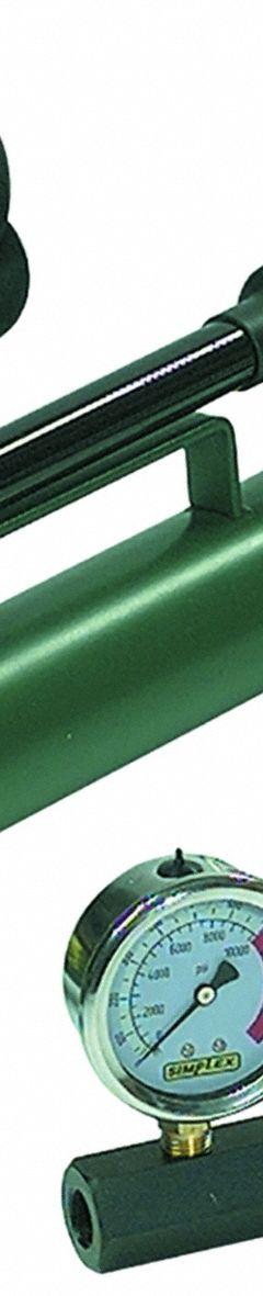 SIMPLEX Ram and Pump Set: 25 ton Cylinder Nominal Capacity, 4 in Cylinder Stroke, Mfr. No. R254, P42 (MPN ST254A). Key specifications — attr96781: HCA6; attr96779: Mfr. No. R254; attr96780: P42; attr98877: SIMPLEX.