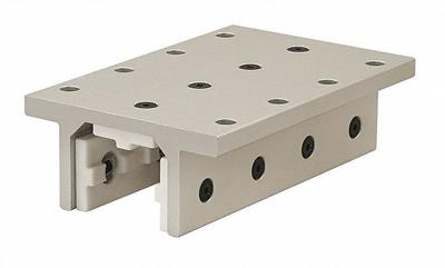 80/20 Linear Bearing: 15 Series, 4 in L x 1 7/8 in W x 6 in H, Silver, Double Flanged - Standard Linear Bearings