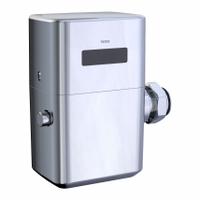 TOTO Automatic Flush Valve: EcoPower, 1.2 gpf Gallons per Flush, Hydropower, Exposed, Top, Piston (MPN TET1LB#CP). Key specifications — Spud Location: Top; Brand: TOTO.