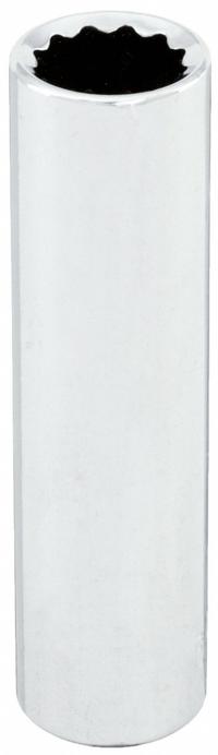 WESTWARD Socket: Metric, 3/8 in Drive Size, 15 mm Socket Size, 12-Point, Deep, Chrome, Socket (MPN 53YT93). Key specifications — attr1204417: WESTWARD; attr1204392: Chrome.