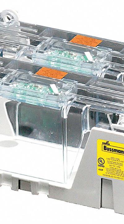 BUSSMANN Fuse Block: Open Block Design - Fuse Blocks for UL Class RK1 & RK5 Fuses