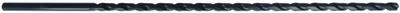 CLE-LINE Extra Long Drill Bit: 3/8", 18" Overall Lg, 118° Notched Point - High-Speed Steel Extended-Length Drill Bits