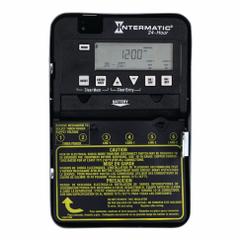 INTERMATIC Electronic Timer: 24 hr, Not Astronomic, 120-277V AC, DPST, Digital (MPN ET1125C). Key specifications — Body Material: Metal; Indoor/Outdoor Usage: Indoor; Astronomic Functionality: Not Astronomic; Mounting Style: Surface; Brand: INTERMATIC.