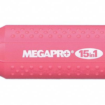 MEGAPRO Multi-Bit Screwdriver: Phillips/Slotted/Square/Torx Tip - General Purpose Multi-Bit Screwdrivers