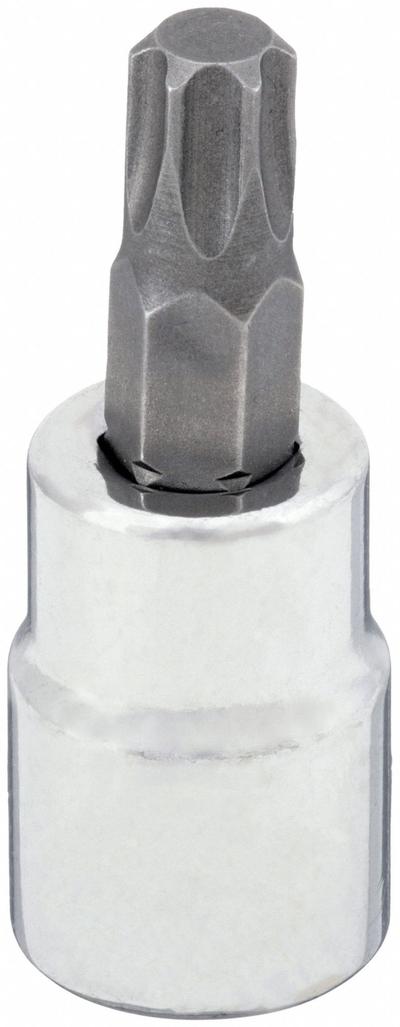 WESTWARD Socket Bit: 3/8 in Drive Size, Torx Tip, T47 Tip Size, 1 15/16 in Overall Lg - Torx Bit Sockets