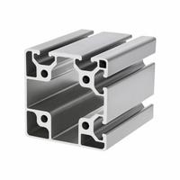 T-Slot Framing System Profiles: Square, 40 Series, Smooth, Quad, 3 m Nom Lg, 80 mm x 80 mm, 6 Slots (MPN 40-8086-LITE-3M). Key specifications — Brand: 80/20; Material: Aluminum.