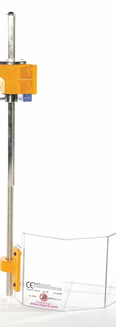 REPAR Machine Guard: 3-Sided - Drill Press Guards with Safety-Interlock Switch