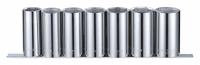 WESTWARD Socket Set: 1/2 in Drive, 7 Piece, 6-Point, SAE, 1 3/8 in to 1 in (MPN 53PN60). Key specifications — attr1224269: 1/2 in; attr1204685: Tether Ready; attr1204650: 1-3/8 in to 1 in; attr1204673: Socket Bits Not Included; attr1204688: WESTWARD; attr1206170: Deep Sockets.