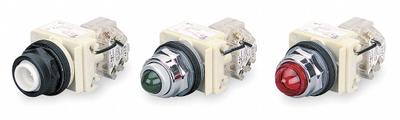 SCHNEIDER Pilot Light: 30 mm Panel Mounting Size, No Lens Included - Incandescent Pilot-Lights without Lenses