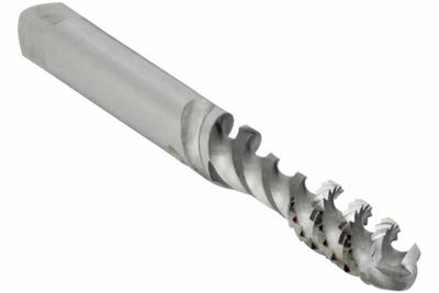 WIDIA GTD Spiral Flute Tap: #8-32 UNC, H3 / 3B, 3 Flute, Plug Chamfer, High Speed Steel (MPN 16009) - Spiral-Flute Taps for Aluminum