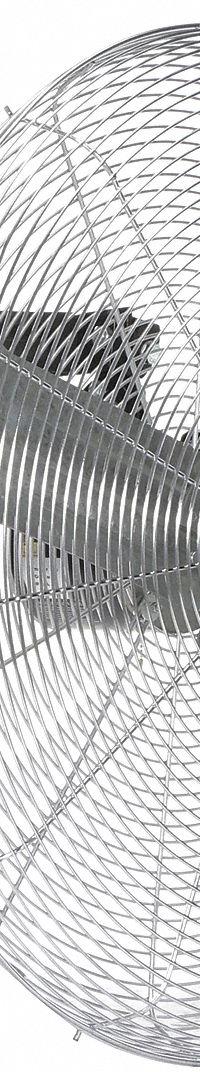 AIRMASTER FAN Mounted Fan: 30 in Blade Dia, 115V AC, 1/4 hp Motor HP, Wall Mount, Non-Oscillating (MPN 71573). Key specifications — Brand: AIRMASTER FAN; Voltage: 115V AC; Number of Speeds: 3; Fan Mounting Location: Wall; Oscillation: Non-Oscillating; Mounting Type: Bracket.
