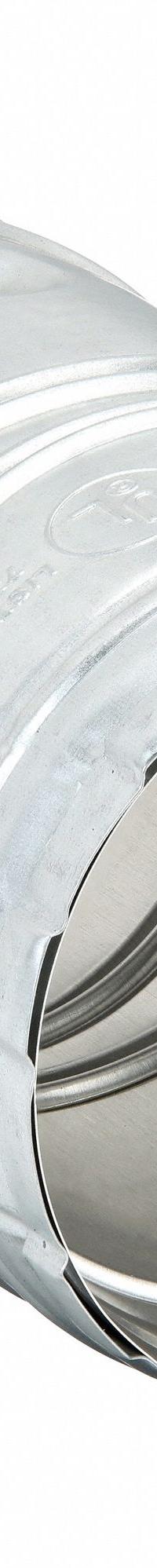 Gas Vent Elbow: 5 in Duct, 9 1/4 in Lg, Steel, Category I, Galvanized Steel (MPN 5EAL). Key specifications — Finish: Galvanized; Brand: AMERI-VENT; Product Type: Gas Vent Pipe; Material: Steel; Connection Type: Snap Lock; Vent Material: Outer Galvanized Steel w/ Inner Aluminum Liner.