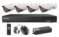 VITEK Video Surveillance Digital Systems: Bullet, 4 Cameras Included, 2.8 mm Max Focal Lg, 5MP (MPN VT-TH5KT810TB-2). Key specifications — Brand: VITEK; Camera Operating Voltage: 12V DC; Camera Resolution: 5MP; Lens Type: Fixed.