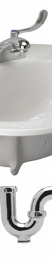 ZURN Bathroom Sink: White, Vitreous China, 20 1/2 in Overall Lg, 17 1/4 in Overall Wd, Wristblade (MPN Z5114.464.1.07.00.0). Key specifications — Includes: Grid Drain; Brand: ZURN; Color: White; Sink Material: Vitreous China.