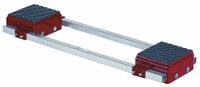 GKS-PERFEKT Machine Roller: 66,000 lb, 7 1/8 in Deck Ht, 11 3/4 in L x 11 1/4 in W, (12) Rollers (MPN 3-11992). Key specifications — attr1344324: Rubber Padded; attr1344335: Connecting Bar; attr1344360: GKS-PERFEKT; attr1344361: Red.