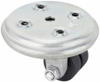 APPROVED VENDOR Plate Caster: Swivel, No Brake, Nylon, 1 3/8 in Wheel Dia, 5/8 in Wheel Wd, Plain (MPN 400K29). Key specifications — attr1093313: Plain; attr1093347: Black; attr1093360: APPROVED VENDOR; attr1172362: Swivel.