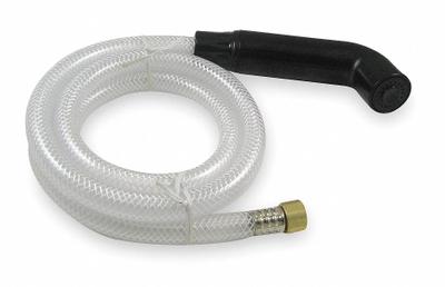 AMERICAN STANDARD Kitchen Sprayer: Plastic/Rubber, Black, 54 in Overall Lg - Faucet Sprayers