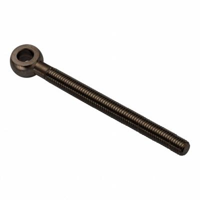 AMPG Fixed Rod End: Stainless Steel, Black Oxide, 130 mm Hole Center-to-End Lg - Stainless Steel Male Threaded Fixed Rod Ends