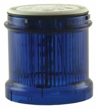 EATON Tower Light Module: Strobe, 110/120V AC, Blue, 73 mm Overall Dia, 3 in Overall Ht, SL4 (MPN SL7-FL120-B). Key specifications — Brand: EATON; Compatible with Series: SL4; Lens Color: Blue; Operating Voltage: 110/120V AC; Manufacturer Part Number: SL7-FL120-B.