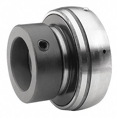 TRITAN Insert Bearing: SA206-19G, 1 3/16 in Bore, 2 7/16 in OD, 0.629 in Outer Ring Wd - General Purpose Spherical Insert Bearings