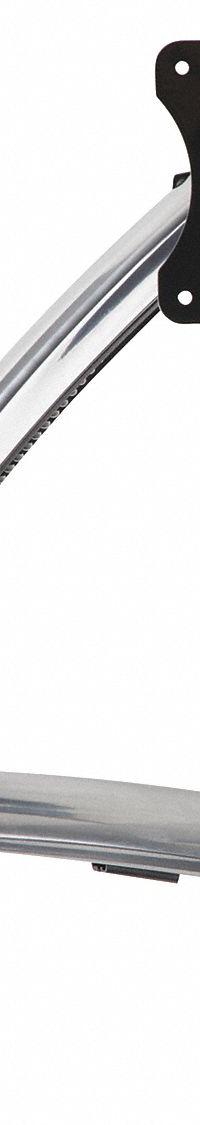 PEERLESS Monitor Arm: Wall, For 29 in Screens, Max. 17.8 lb, Fixed, 180° Swivel, 90° Down, 45° Up (MPN LCW620A). Key specifications — Manufacturer Part Number: LCW620A; Finish: Gloss; Material: Aluminum; Mounting Location: Wall; Brand: PEERLESS; Color: Black.