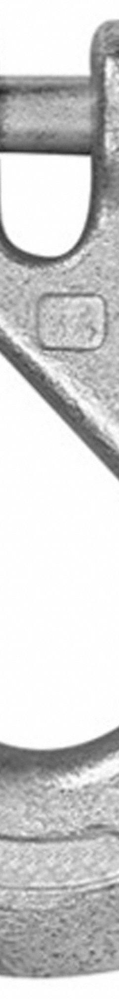 CAMPBELL Slip Hook: 5,400 lb Working Load Limit, 43 Hook Grade, Carbon Steel, Clevis, Zinc, Silver (MPN T9401624). Key specifications — Brand: CAMPBELL.
