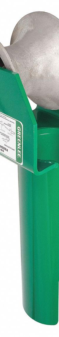 GREENLEE Cable Puller Sheave: 4 in Sheave Wd, 6,500 lb Max, Aluminum (MPN 441-4). Key specifications — attr531818: GREENLEE; attr534204: Feeding Sheave; attr534202: Aluminum.