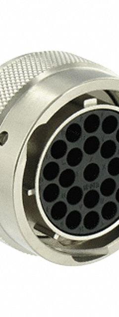 SOURIAU Electrical Connector: Trim Trio UTO 18, Plug, 23 Contacts, 8 A, 150V (IEC)/500V (UL) (MPN UT061823SH). Key specifications — Wire Size: 30 AWG to 14 AWG; Includes Contacts: Contacts Not Included; Brand: SOURIAU; Coupling Type: 1/3 Bayonet; IP Rating: IP67; Series: Trim Trio UTO; Contact Gender: Female; Voltage Rating: 500V (UL).
