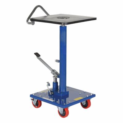 APPROVED VENDOR Lift Table: Not Powered, 200 lb Load Capacity, 16 in L x 16 in W, Steel - Manual Post-Lift Tables